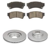 KIT PASTIGLIE E DISCHI ANTERIORI COMPATIBILE PER MAZDA 6 (GH)