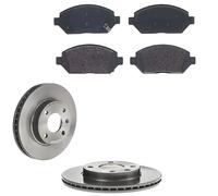 KIT PASTIGLIE E DISCHI ANTERIORI COMPATIBILE PER OPEL KARL (C16)