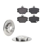 KIT PASTIGLIE E DISCHI ANTERIORI COMPATIBILE PER SMART FORTWO CABRIO (451)