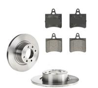 KIT PASTIGLIE E DISCHI POSTERIORI COMPATIBILE PER CITROEN C5 II (RE,RC)