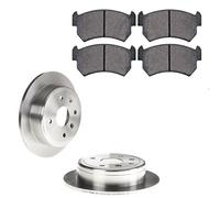 KIT PASTIGLIE E DISCHI POSTERIORI COMPATIBILE PER DAEWOO LACETTI 2 (KLAN)