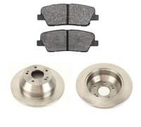 KIT PASTIGLIE E DISCHI POSTERIORI COMPATIBILE PER HYUNDAI SANTA FE III (DM,DMA)