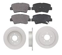 KIT PASTIGLIE E DISCHI POSTERIORI COMPATIBILE PER HYUNDAI TUCSON (TL,TLE)