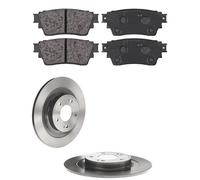 KIT PASTIGLIE E DISCHI POSTERIORI COMPATIBILE PER MITSUBISHI OUTLANDER III (GG_W