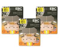 KIT/PASTIGLIE FA409HH ANTERIORI POSTERIORI EBC N3 PER MOTO HARLEY DAVIDSON