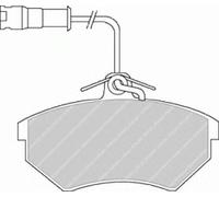 Kit Pastiglie Freni ANTERIORI Ferodo AUDI 80 Avant '91-'96 1.9 TDI 66 KW 90 CV