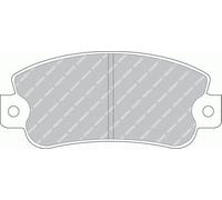 Kit Pastiglie Freni ANTERIORI Ferodo AUTOBIANCHI Y10 '85-'95 1.0 33 KW 45 CV