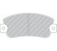 Kit Pastiglie Freni ANTERIORI Ferodo AUTOBIANCHI Y10 '85-'95 1.1 4WD 42 KW 57 CV