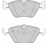 Kit Pastiglie Freni ANTERIORI Ferodo BMW 1 '03-'12 130 i 195 KW 265 CV