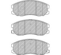 Kit Pastiglie Freni ANTERIORI Ferodo CHEVROLET CAPTIVA '06-> 2.4 4WD 103 KW