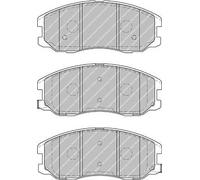 Kit Pastiglie Freni ANTERIORI Ferodo CHEVROLET CAPTIVA '06-> 2.4 4WD 123 KW