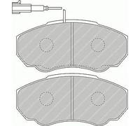 Kit Pastiglie Freni ANTERIORI Ferodo CITROEN JUMPER '94-'02 2.5 TD 76 KW 103 CV