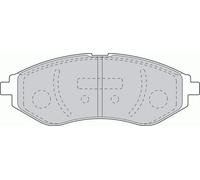 Kit Pastiglie Freni ANTERIORI Ferodo DAEWOO KALOS '02-> 1.2 53 KW 72 CV