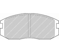 Kit Pastiglie Freni ANTERIORI Ferodo DAIHATSU TERIOS '97-'05 1.3 63 KW 86 CV