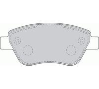 Kit Pastiglie Freni ANTERIORI Ferodo FIAT IDEA '03-> 1.4 66 KW 90 CV