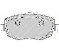 Kit Pastiglie Freni ANTERIORI Ferodo LANCIA YPSILON '03-'11 1.4 LPG 57 KW 78 CV