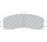 Kit Pastiglie Freni ANTERIORI Ferodo NISSAN MICRA II '92-'03 1.5 D 42 KW 57 CV