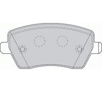 Kit Pastiglie Freni ANTERIORI Ferodo NISSAN MICRA III '03-'10 1.2 16V 48 KW