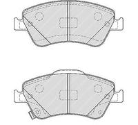 Kit Pastiglie Freni ANTERIORI Ferodo TOYOTA AURIS '07-> 1.4 D-4D 66 KW 90 CV