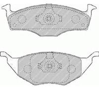 Kit Pastiglie Freni ANTERIORI Ferodo VW LUPO '98-'05 1.4 TDI 55 KW 75 CV