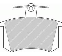Kit Pastiglie Freni POSTERIORI Ferodo AUDI 90 '87-'91 1.6 TD 59 KW 80 CV