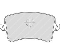 Kit Pastiglie Freni POSTERIORI Ferodo AUDI A5 '07-> 2.0 TDI 125 KW 170 CV