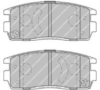 Kit Pastiglie Freni POSTERIORI Ferodo CHEVROLET CAPTIVA '06-> 3.2 4WD 169 KW
