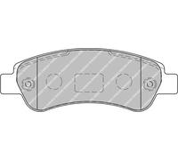 Kit Pastiglie Freni POSTERIORI Ferodo CITROEN JUMPER '06-> 2.2 HDi 120 88 KW