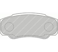 Kit Pastiglie Freni POSTERIORI Ferodo CITROEN JUMPER '94-'02 1.9 D 51 KW 69 CV
