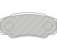 Kit Pastiglie Freni POSTERIORI Ferodo CITROEN JUMPER '94-'02 2.5 D 4x4 63 KW