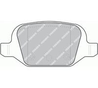 Kit Pastiglie Freni POSTERIORI Ferodo FIAT IDEA '03-> 1.2 16V 59 KW 80 CV