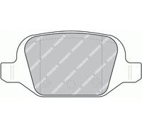 Kit Pastiglie Freni POSTERIORI Ferodo FIAT IDEA '03-> 1.6 D Multijet 88 KW