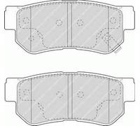 Kit Pastiglie Freni POSTERIORI Ferodo HYUNDAI SONATA IV '98-'04 2.7 V6 127 KW