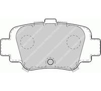 Kit Pastiglie Freni POSTERIORI Ferodo NISSAN MICRA II '92-'03 1.5 D 42 KW 57 CV