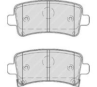 Kit Pastiglie Freni POSTERIORI Ferodo OPEL INSIGNIA '08-> 2.0 Biturbo CDTI 4x4