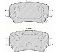 Kit Pastiglie Freni POSTERIORI Ferodo OPEL MERIVA '03-'10 1.7 DTI 48 KW 65 CV