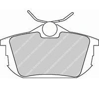 Kit Pastiglie Freni POSTERIORI Ferodo SMART FORFOUR '04-'06 1.5 80 KW 109 CV