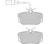 Kit Pastiglie Freni POSTERIORI Ferodo VW SHARAN '95-'10 1.9 TDI 110 KW 150 CV