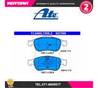 Kit pastiglie freno a disco ant (ATE)