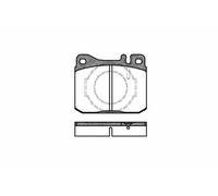 Kit pastiglie freno a disco anteriore REMSA BPM0010.40 MERCEDES 8/W114 CLASSE S