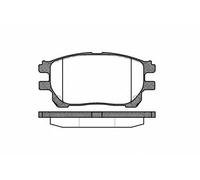 Kit pastiglie freno a disco anteriore REMSA BPM1143.00 TOYOTA PREVIA