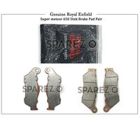 Kit pastiglie freno a disco anteriori e posteriori originali Royal Enfield...