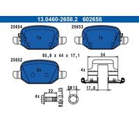 ATE 13.0460-2658.2 Kit pastiglie freni