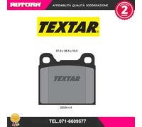 Kit pastiglie freno a disco (MARCA-TEXTAR)..