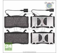 Kit Pastiglie Freno Abs Anteriore Per Alfa Romeo Stelvio Giulia #Xg