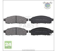 Kit pastiglie freno Abs Anteriore per FIAT FULLBACK MITSUBISHI L200