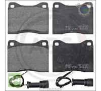 Kit pastiglie freno Abs Anteriore per FORD SIERRA PANTHER SOLO