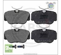 Kit pastiglie freno Abs Anteriore per MERCEDES 190 Turbo-D 2.3 2.0 E D