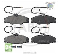 Kit pastiglie freno Abs Anteriore per PEUGEOT 406