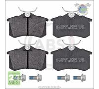 Kit pastiglie freno Abs Posteriore per AUDI ALLROAD TT A8 A6 A4 A3 A2 A1 CITROE